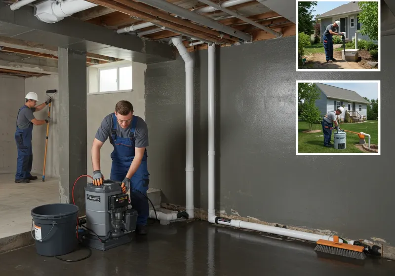 Basement Waterproofing and Flood Prevention process in Marlboro Meadows, MD